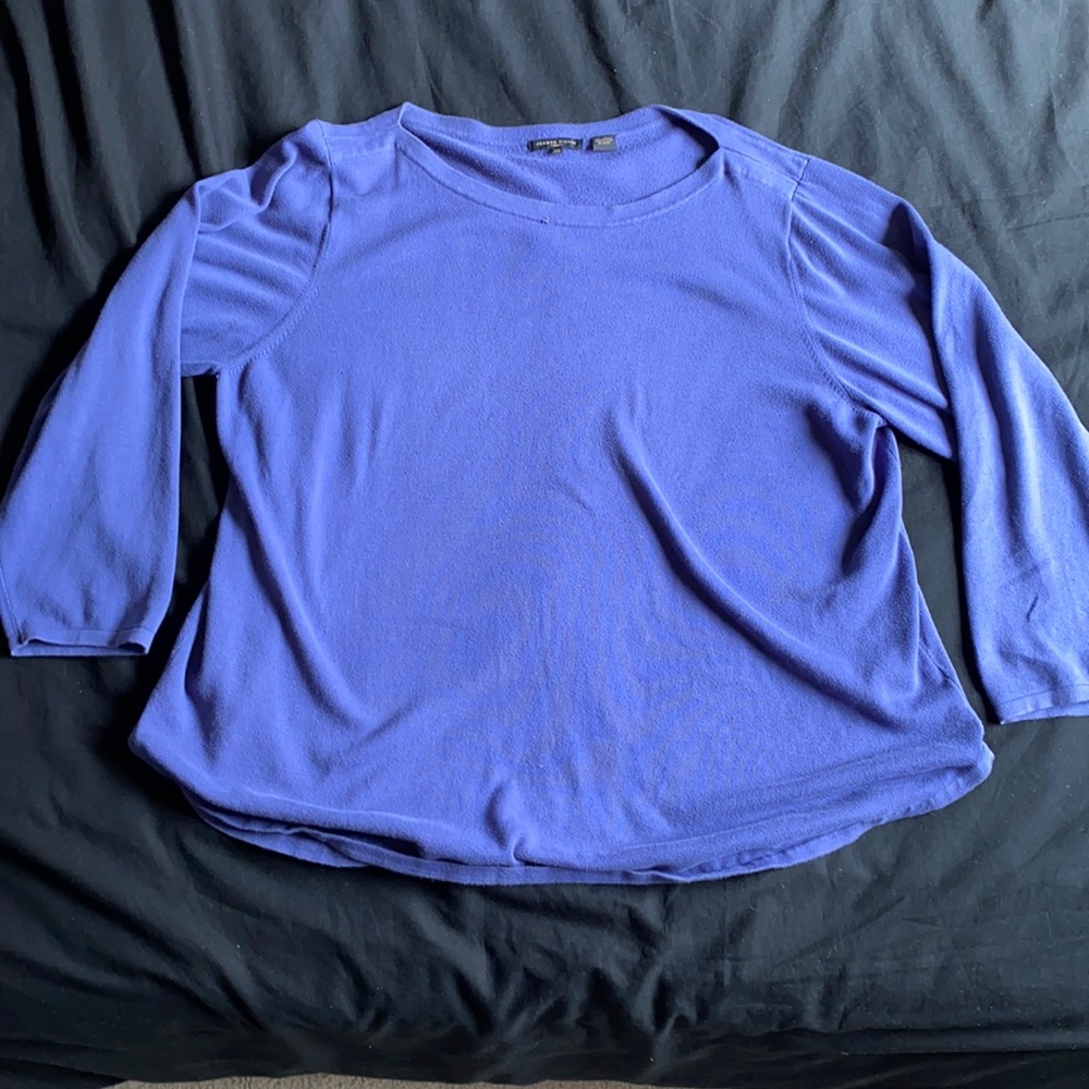 Large blue sweater